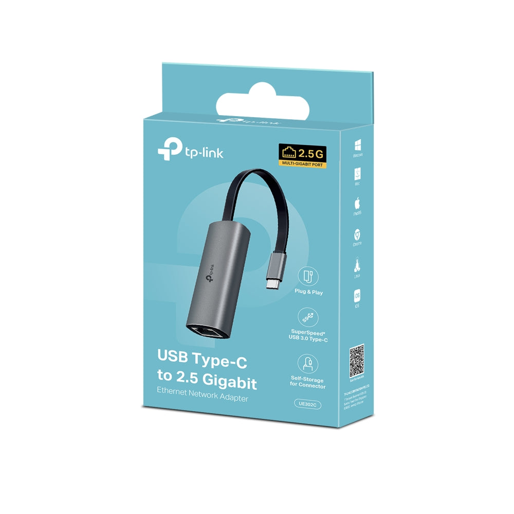 TP-Link UE302C USB Type-C to 2.5 Gigabit Ethernet Adapter – TechCure India