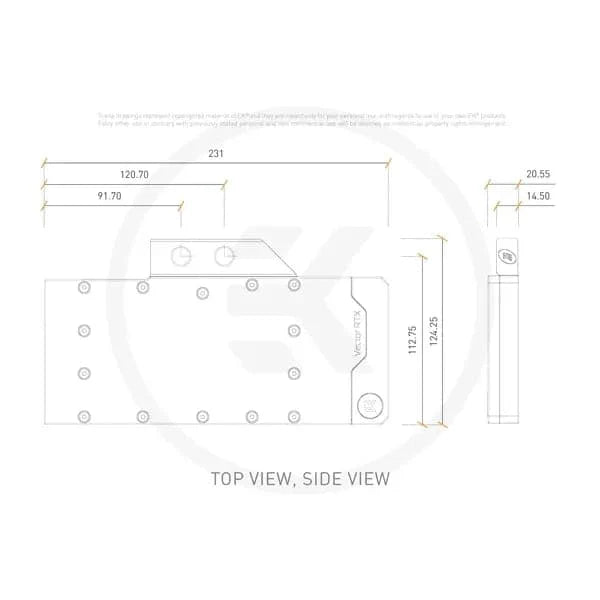 EK - Quantum Vector Trinity RTX 3080/3090 D-RGB - Nickel + Plexi - 3