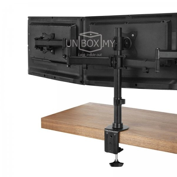 Triple Monitor Desk Mount Monitor Stand (for 13–27″ Monitors/ 7kg per monitor) — image 5