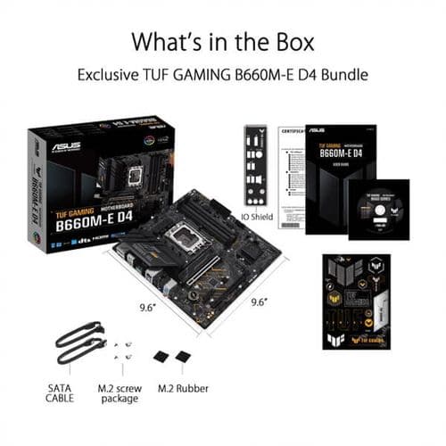 ASUS TUF Gaming B660M-E DDR4 Intel Motherboard - 5