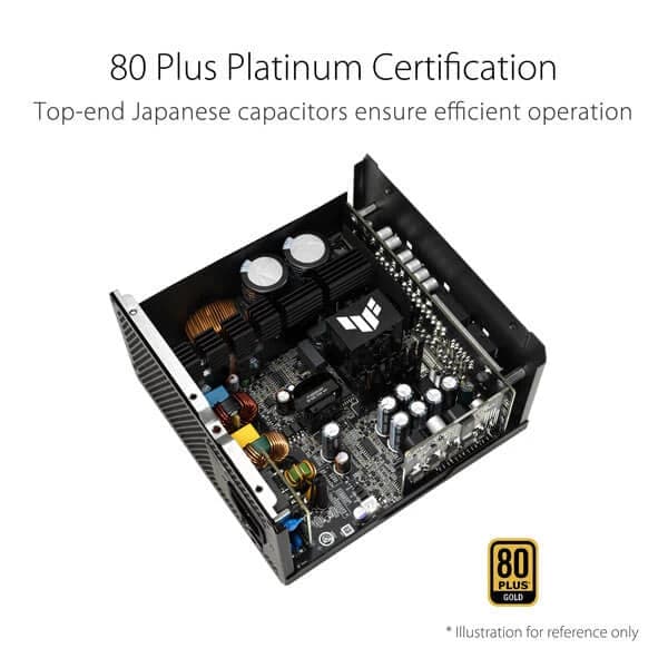 ASUS TUF gaming 1000G 80 + Gold Fully Modular ATX 3.0 Power Supply - 5