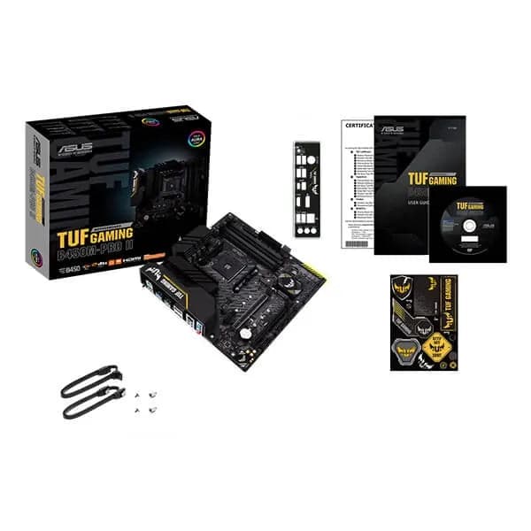 ASUS TUF Gaming B450M Pro II DDR4 AMD Motherboard - 3