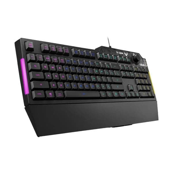 ASUS TUF K1 Full Size Membrane Wired Gaming Keyboard ( Black ) - 2