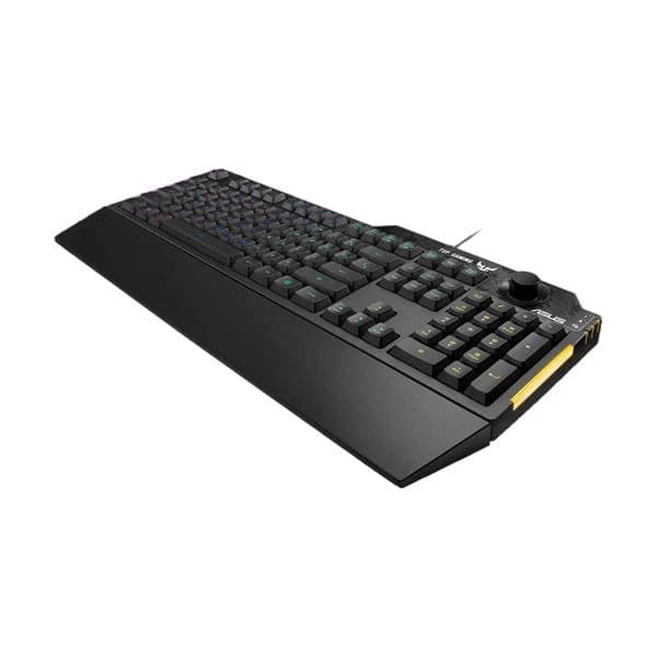 ASUS TUF K1 Full Size Membrane Wired Gaming Keyboard ( Black ) - 4