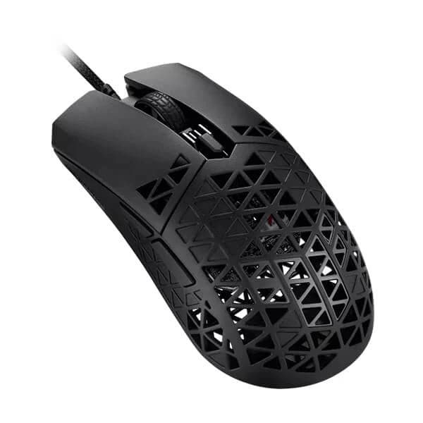 ASUS TUF M4 Air Wired Ambidextrous Gaming Mouse ( TUF-GAMING-M4-AIR ) ( 16000DPI / 6 Macro Buttons ) ( Black ) – TechCure India