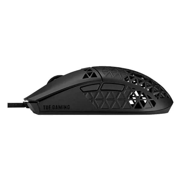 ASUS TUF M4 Air Wired Ambidextrous Gaming Mouse ( TUF-GAMING-M4-AIR ) ( 16000DPI / 6 Macro Buttons ) ( Black ) – TechCure India