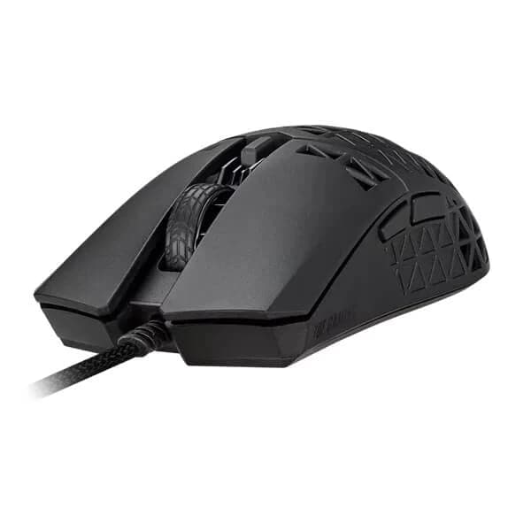 ASUS TUF M4 Air Wired Ambidextrous Gaming Mouse ( TUF-GAMING-M4-AIR ) ( 16000DPI / 6 Macro Buttons ) ( Black ) – TechCure India