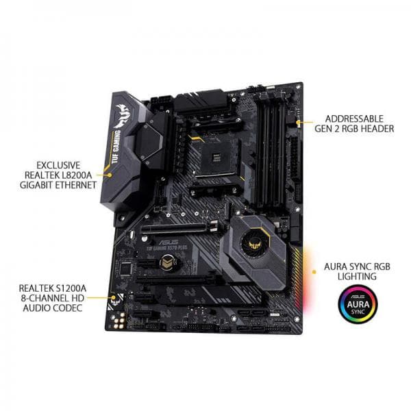ASUS TUF Gaming X570 Plus DDR4 AMD Motherboard - 3
