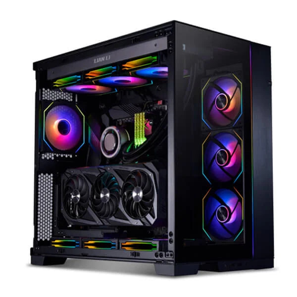 LIAN LI Uni SL-Infinity 120mm ARGB Cabinet Fans (Black) (Triple Pack) - 3