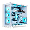LIAN LI UNI SL Infinity 120 120mm ARGB Cabinet Fan (White) (Triple Pack) - 3