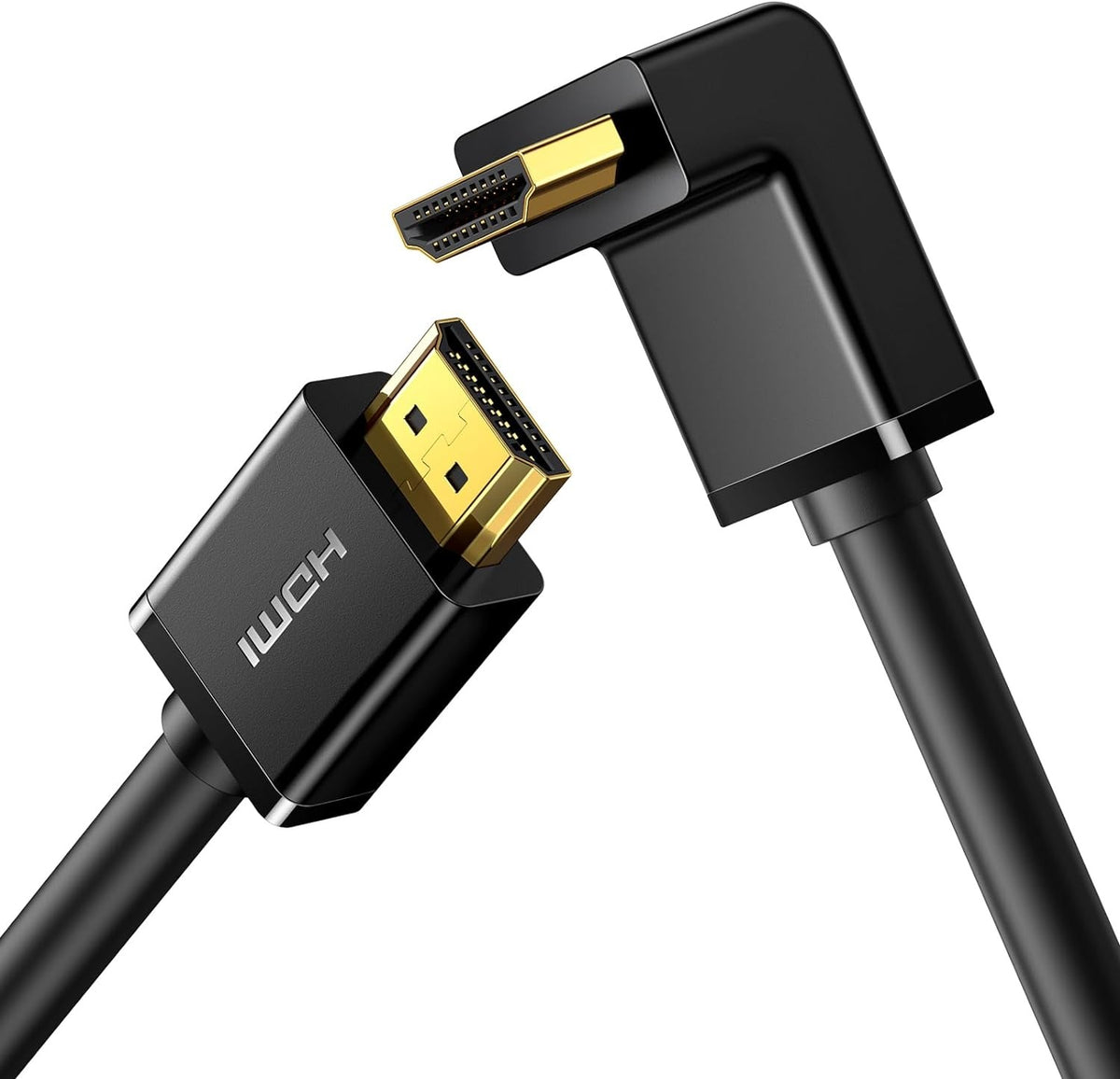 Ugreen HD103 Hdmi Cable Right Angle 90 Degree 1M (Black) – TechCure India