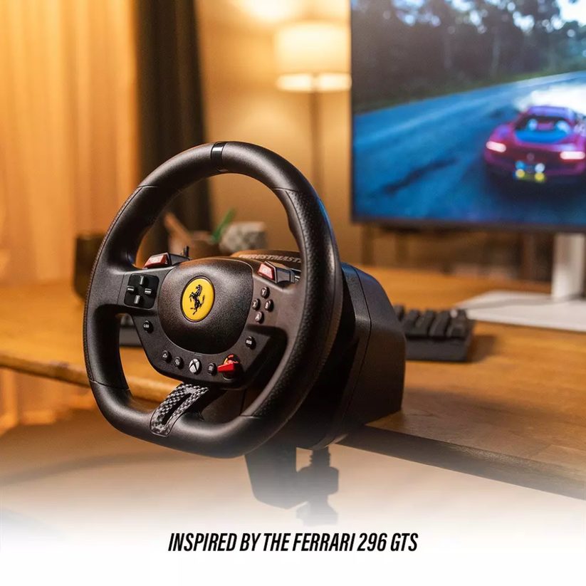 Thrustmaster T98-X Ferrari 296 GTS, Racing Wheel for Xbox Series, Xbox One, PC – TechCure India