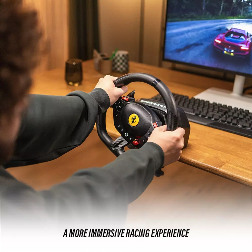 Thrustmaster T98-X Ferrari 296 GTS, Racing Wheel for Xbox Series, Xbox One, PC – TechCure India