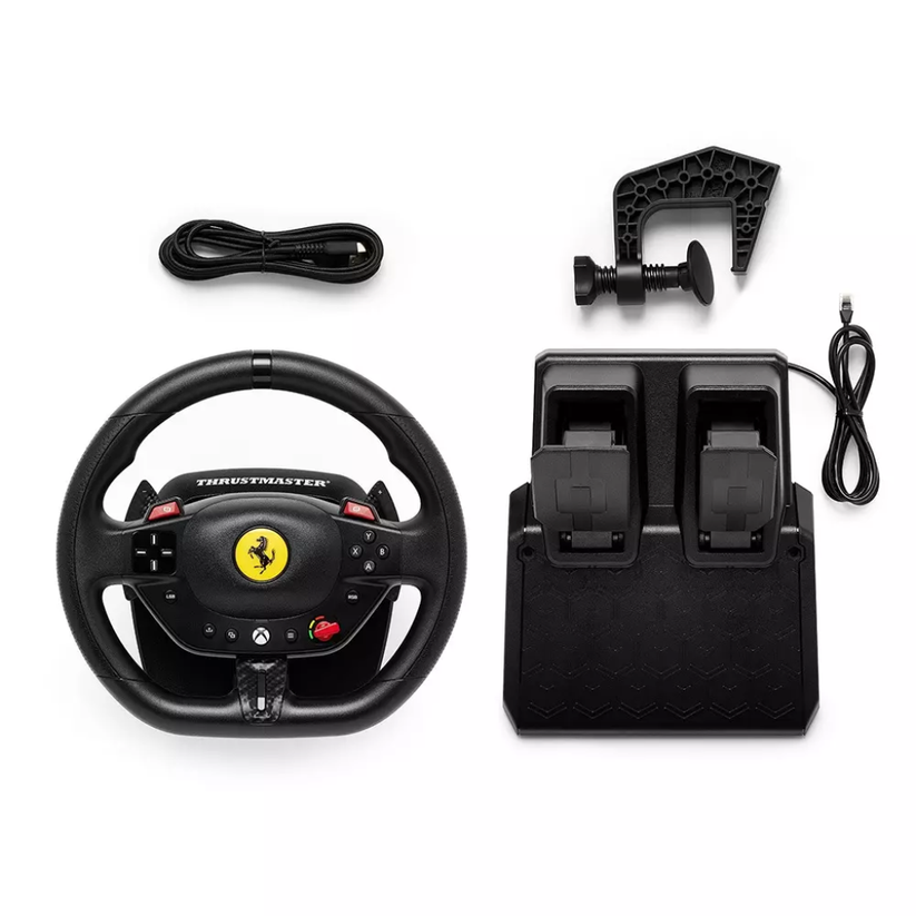 Thrustmaster T98-X Ferrari 296 GTS, Racing Wheel for Xbox Series, Xbox One, PC – TechCure India