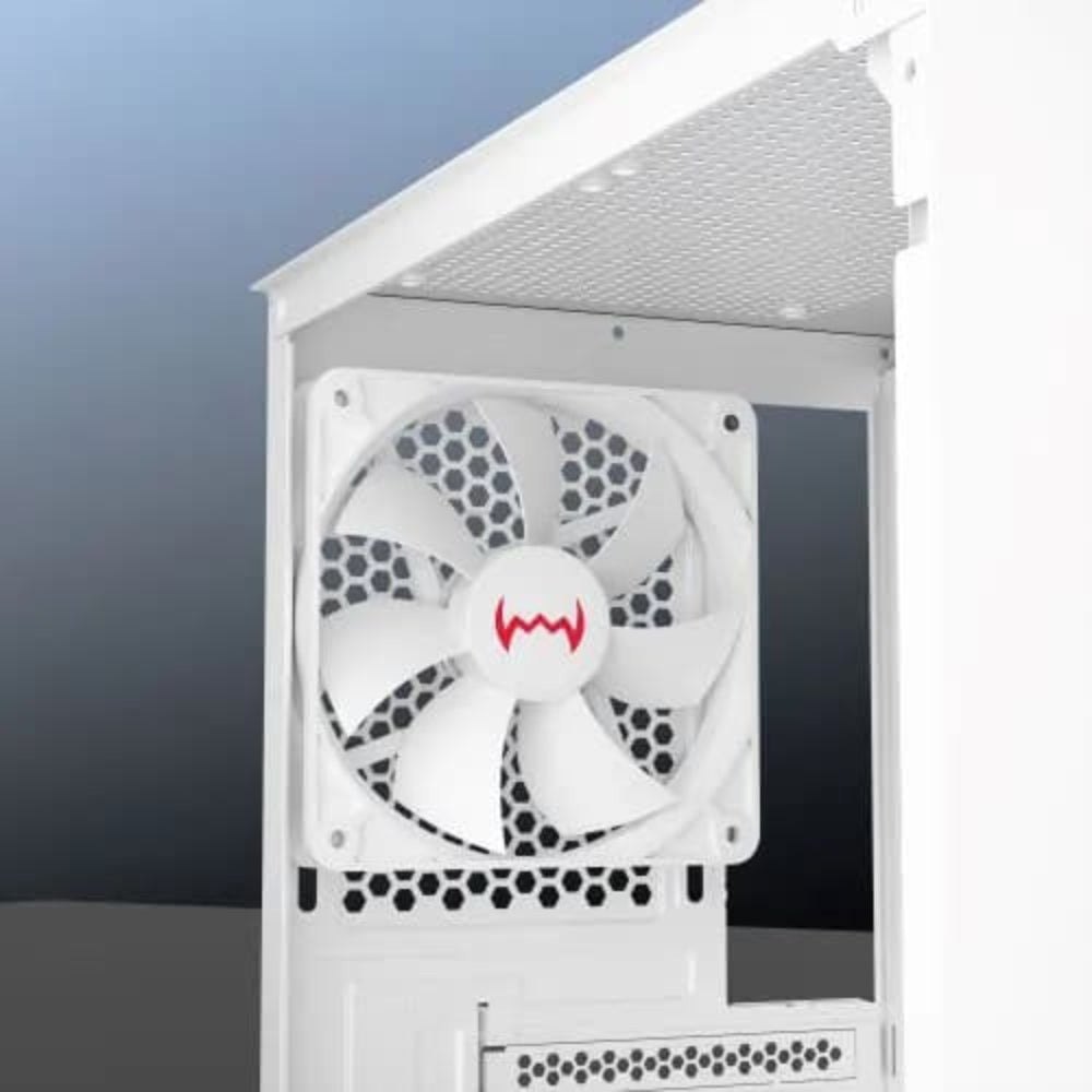 DAWG V 110 MATX Mini Tower Cabinet (White) - 3