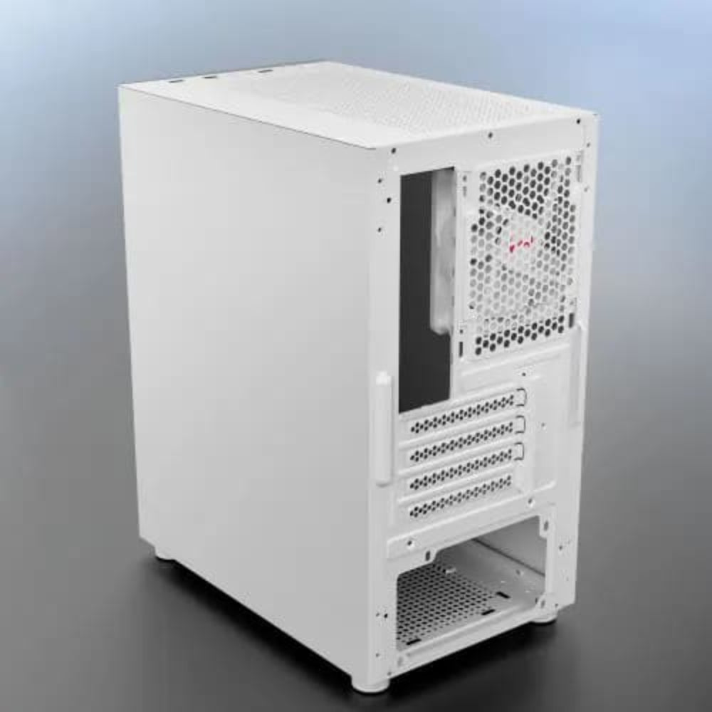 DAWG V 110 MATX Mini Tower Cabinet (White) - 2