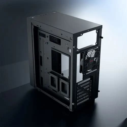 DAWG V 210 ATX Mid Tower Cabinet (Black) - 2