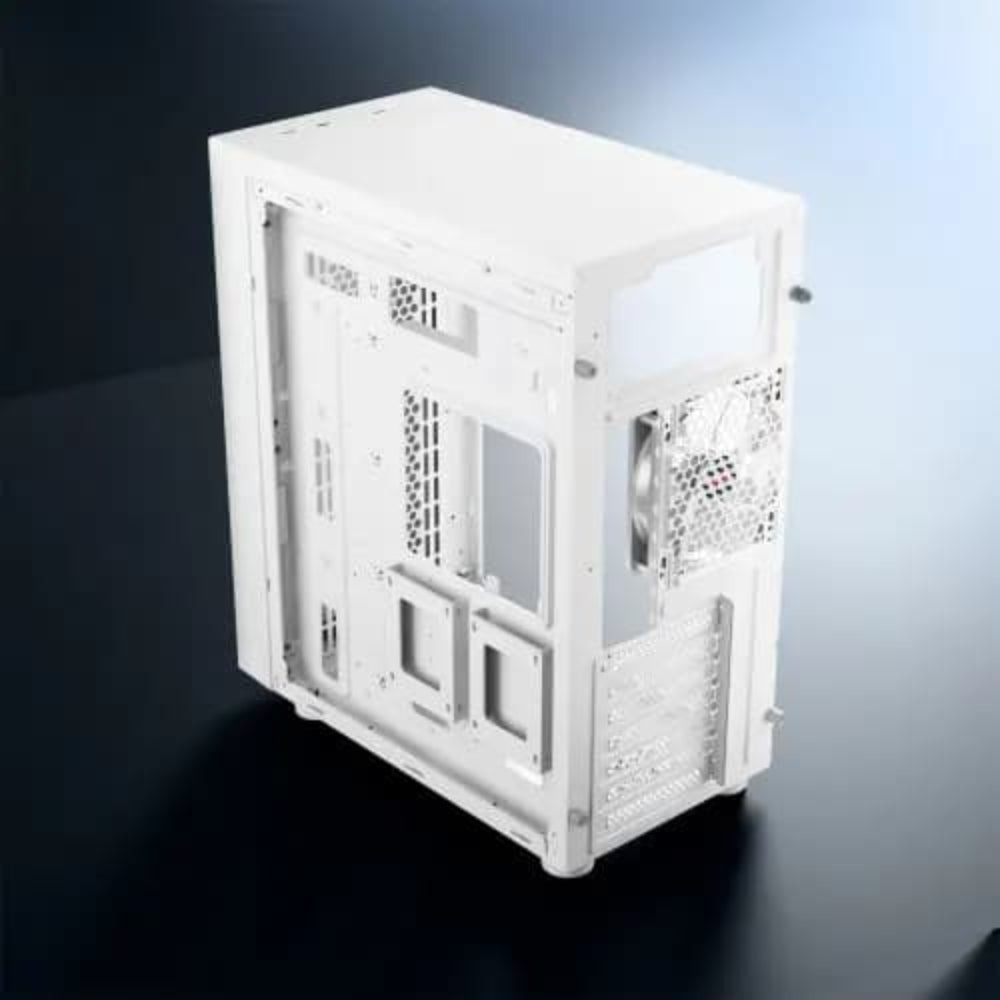 DAWG V 210 ATX Mid Tower Cabinet (White) - 2