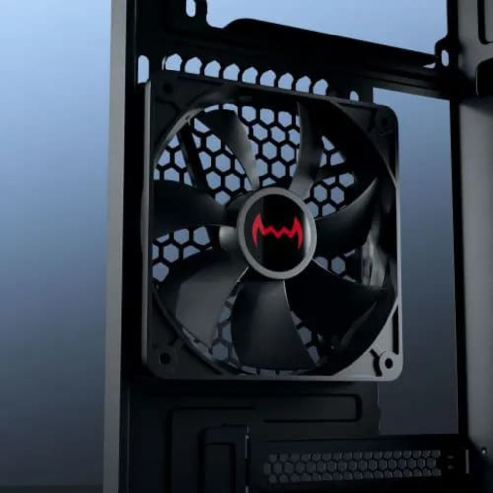 DAWG V 211 ATX Mid Tower Cabinet (Black) - 4