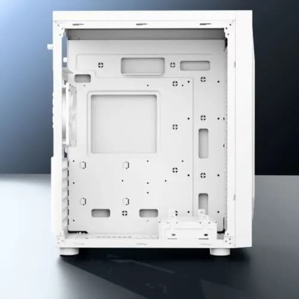 DAWG V 211 ATX Mid Tower Cabinet (White) - 3