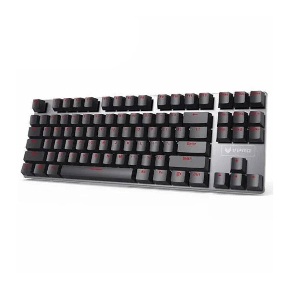 RAPOO V500 Alloy RGB Full Size Mechanical Wired Gaming Keyboard ( Clicky Blue Switch ) - 2