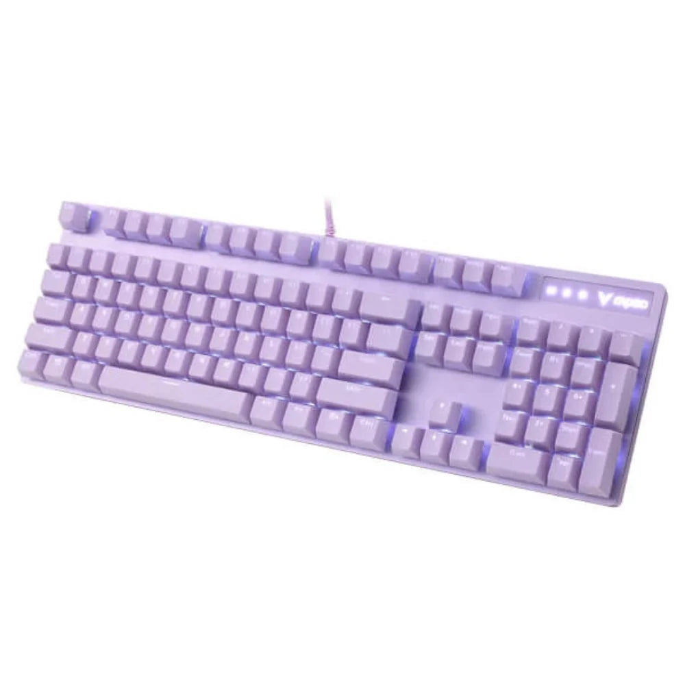 RAPOO V500 Pro RGB Mechanical Wired Gaming Keyboard ( Purple ) (  Mechanical Switches ) - 4