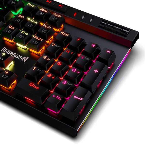 Redragon K580 VATA RGB LED Backlit Mechanical Gaming Keyboard Blue Switch – TechCure India