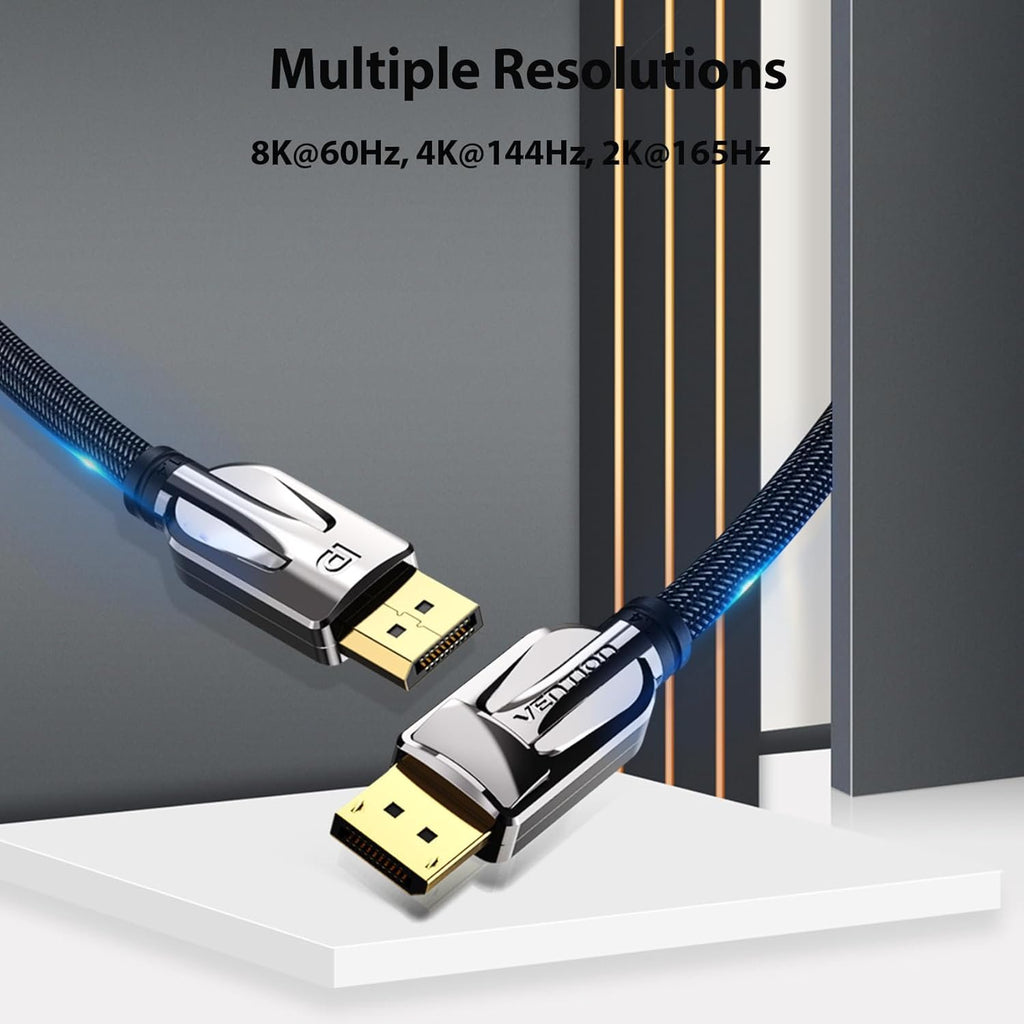 VENTION 8K DisplayPort Cable – TechCure India