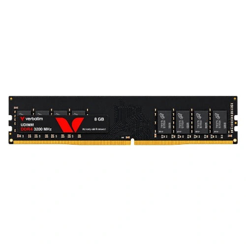 Verbatim 8GB (8GBx1) 3200MHz CL22 DDR4 Desktop RAM – TechCure India