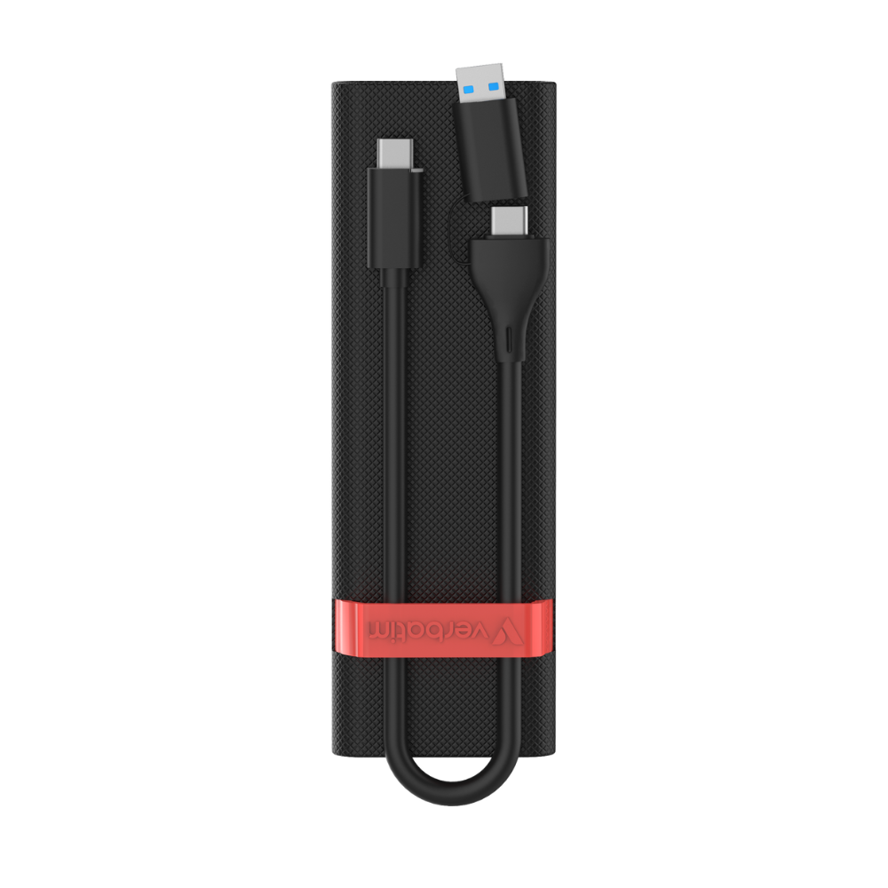 VERBATIM M.2 NVMe SSD Enclosure ( Black ) – TechCure India