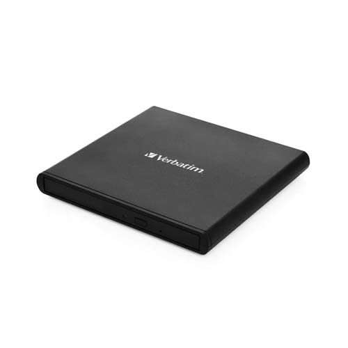 Verbatim Portable Mobile DVD ReWriter USB 2.0 Black Light Version 53504 – TechCure India