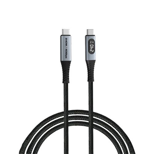 Verbatim Sync & Charge USB4 Cable with Power Display – 240W 31849 – TechCure India