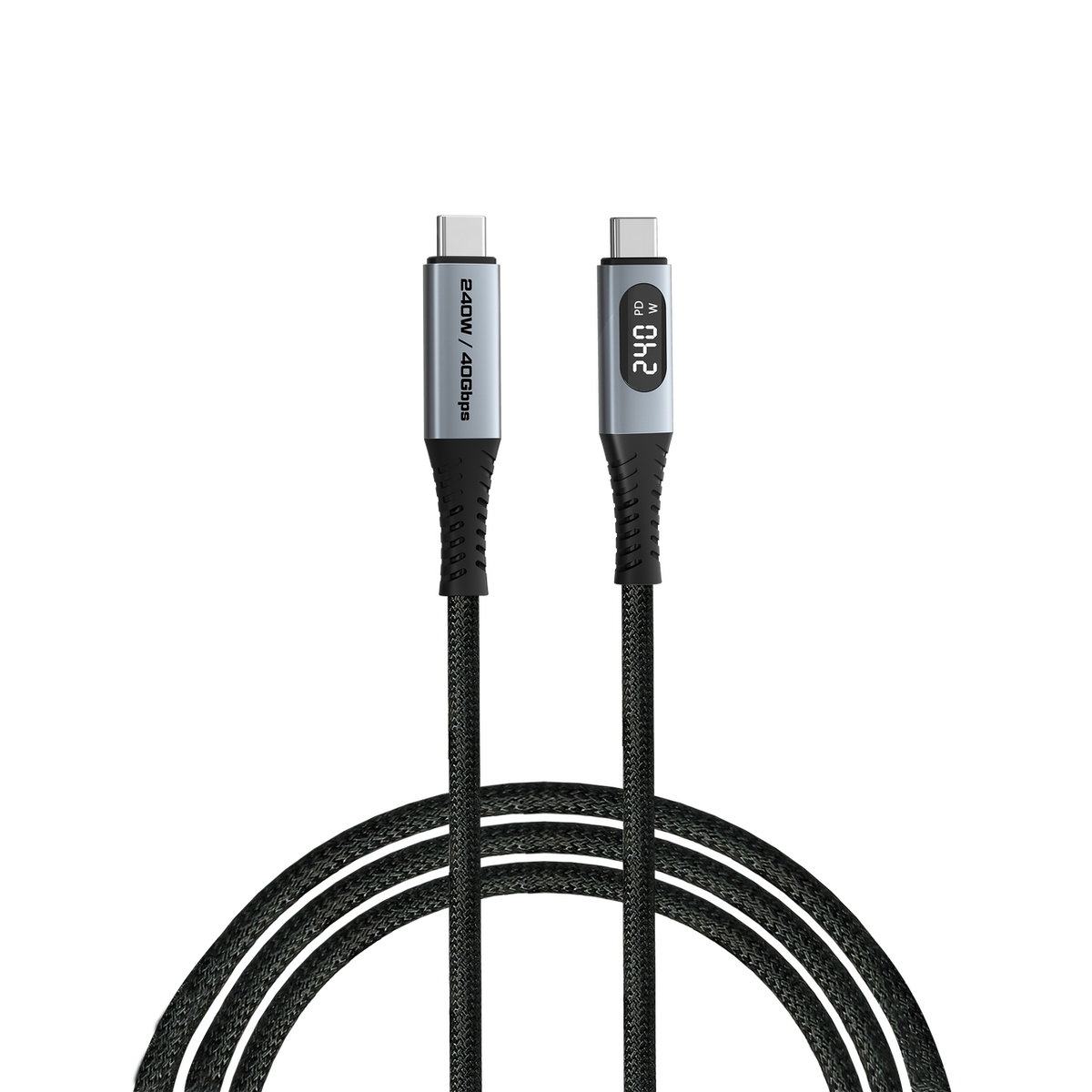 Verbatim Sync & Charge USB4 Cable with Power Display – 240W 31849 – TechCure India