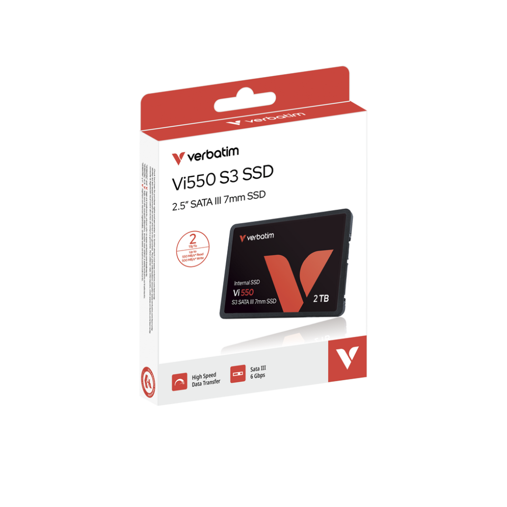 VERBATIM Vi550 S3 2TB 2.5 SATA Internal Solid State Drive ( SSD ) – TechCure India