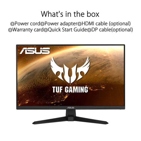 ASUS TUF VG247Q1A 24 Inch FHD 144Hz VA Panel 1MS AMD Freesync Gaming Monitor - 5
