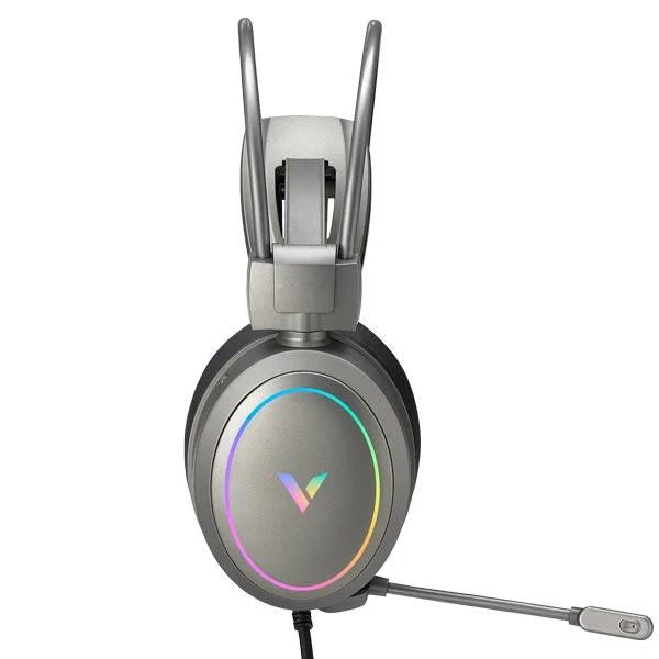 RAPOO VH610 RGB Wired 7.1 Surround Gaming Headphone ( Silver ) ( PC ) - 3