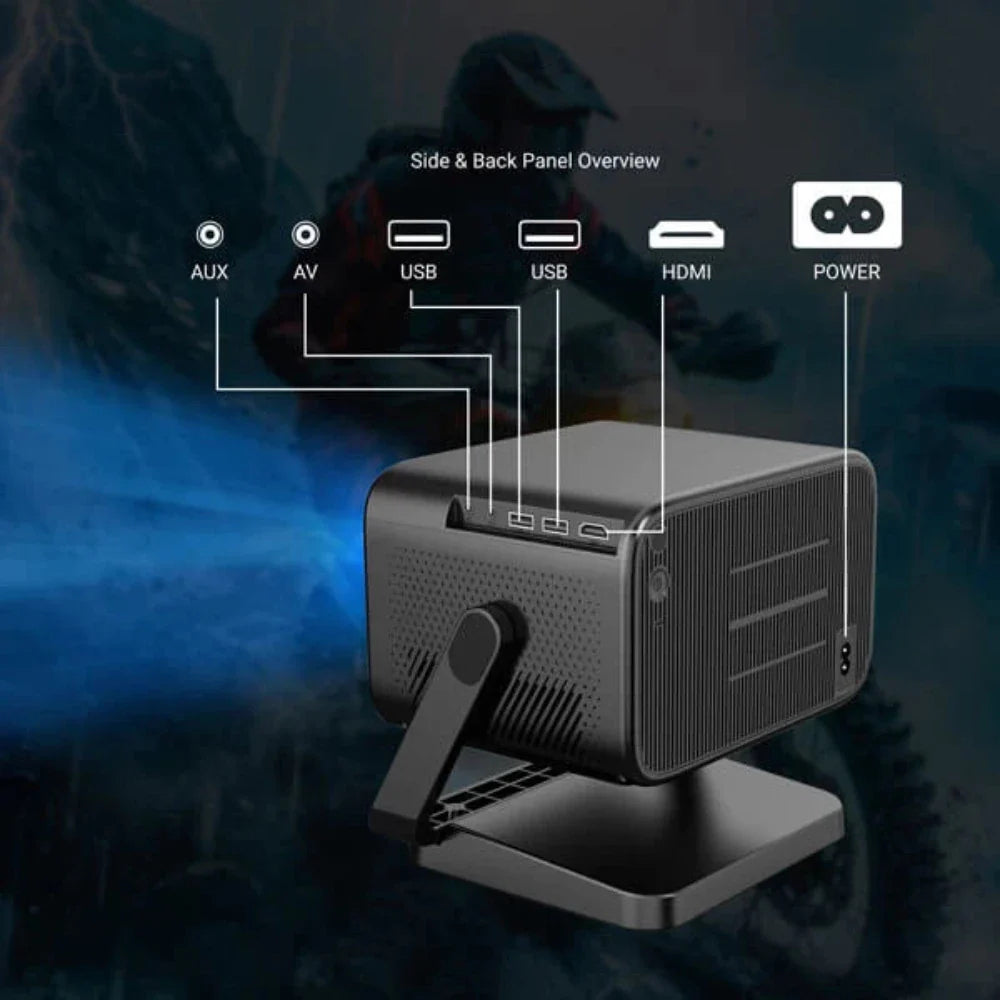ANT ESPORTS Projector View 822 Smart Cinema Projector - 5
