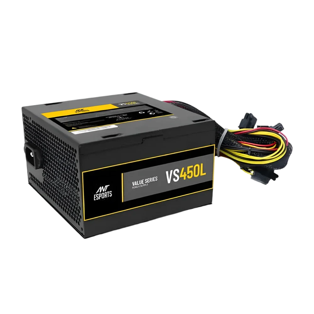 ANT ESPORTS VS450L Value Series 450W Non Modular ATX 2.0 Power Supply - 5