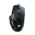 RAPOO VT900 Wired Ergonomic Gaming Mouse ( VT900 ) ( 16000DPI / 12 Macro Button ) ( Black ) – TechCure India