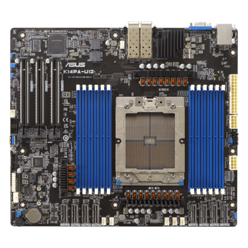 ASUS K14PA-U12 CEB Server DDR5 AMD Motherboard – TechCure India