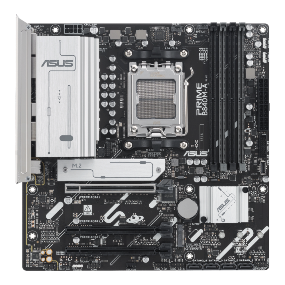 ASUS Prime B840M-A CSM DDR5 AMD Motherboard - 2