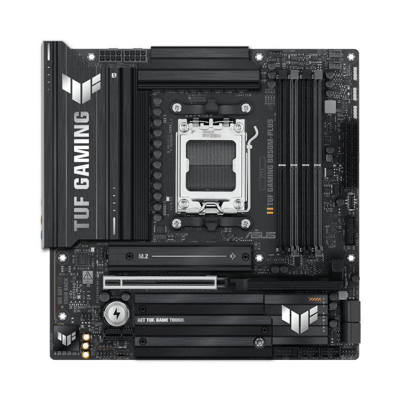 ASUS TUF Gaming B850M-Plus DDR5 AMD Motherboard - 4