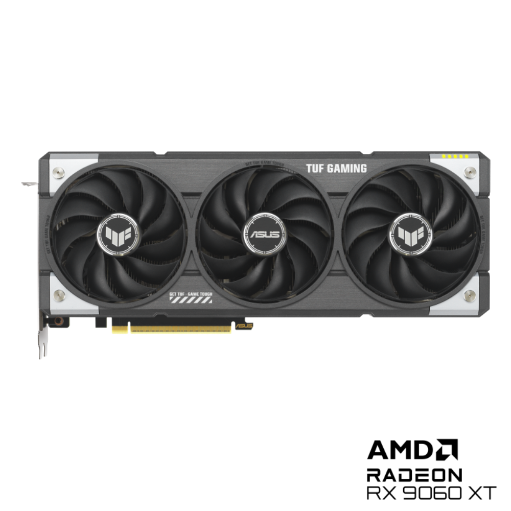 ASUS TUF Gaming Radeon RX 9060 XT OC Edition 16GB AMD Graphic Card - 2