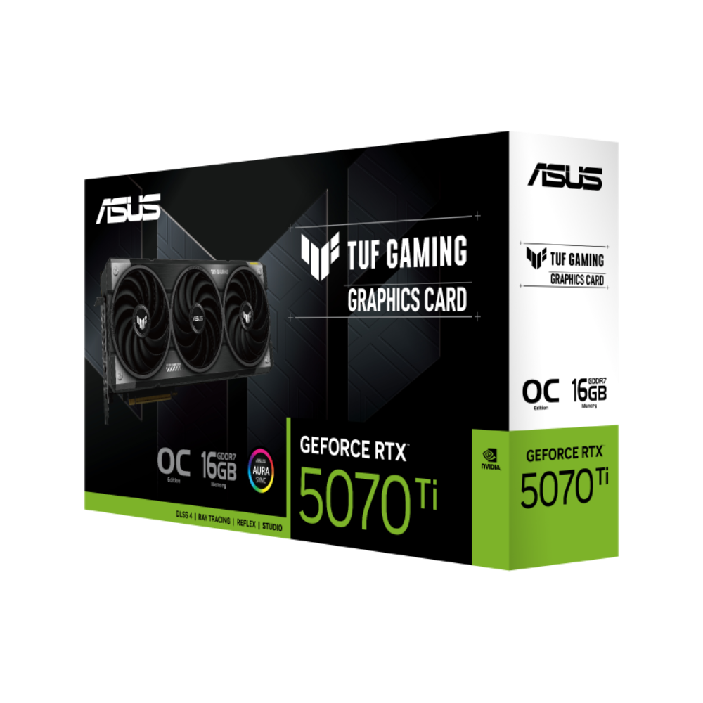 ASUS Tuf Gaming GeForce RTX 5070 Ti OC Edition 16GB Nvidia Graphic Card - 2