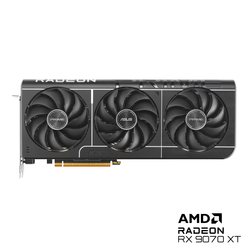 ASUS PRIME RADEON RX 9070 XT OC EDITION 16GB GDDR6 GRAPHICS CARD – TechCure India