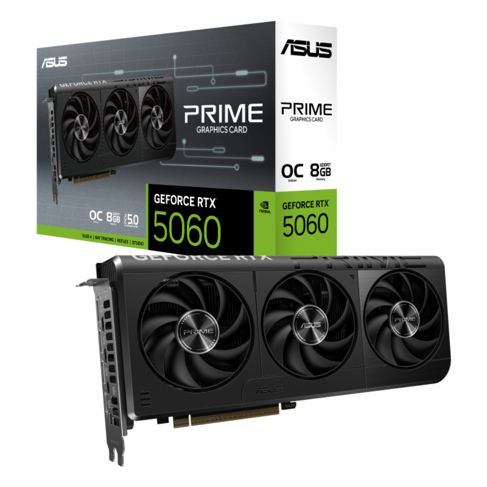 ASUS Prime GeForce RTX 5060 OC 8GB Nvidia Graphic Card