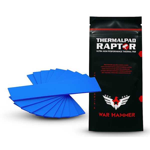 WAR HAMMER Thermal Pad Raptor Ultra High Performance Thermal Pad – TechCure India