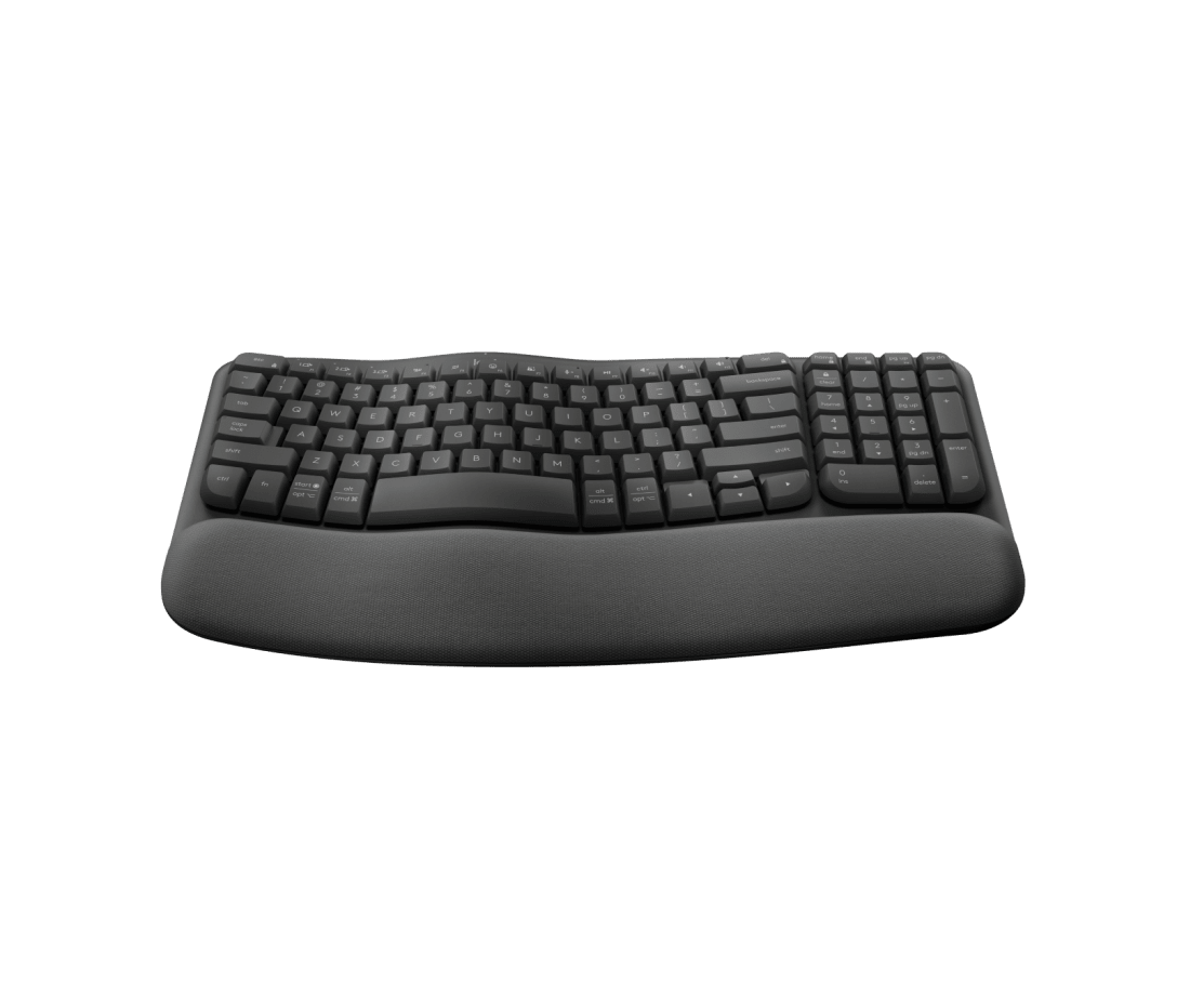 LOGITECH WIRELESS WAVE KEYS GRAPHITE KEYBOARD – TechCure India