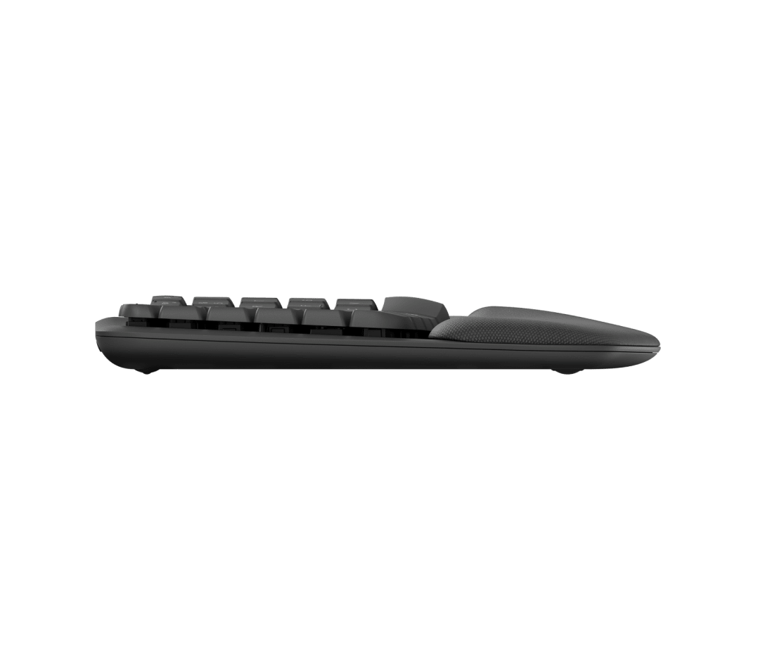 LOGITECH WIRELESS WAVE KEYS GRAPHITE KEYBOARD – TechCure India