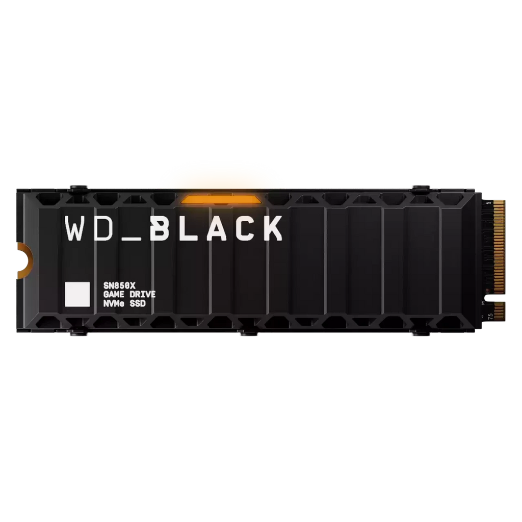 WD BLACK SN850X NVMe SSD - 8TB With Heatsink WDS800T2XHE-00CDD0 – TechCure India